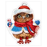 Украшение на скотче " Праздник " 190 Совёнок