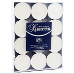 Свеча чайная " РСМ " 24шт Классика, 39*12,5мм, время горения 3-4часа, картонная упаковка в термо упаковке