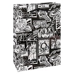 Пакет бумажный " Миленд " 11,5*14,5*6см Optima Комиксы, ламинированный