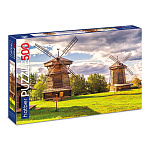 Пазлы " Hatber " 500элементов Ветряные мельницы 48*33см, картонная упаковка