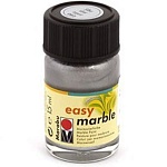 Краска для марморирования " Marabu " 15мл серебро