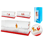 Сувенир-антистресс " KWELT " Новогодний - Новогоднее приключение, ассорти (без возможности выбора дизайна), 15*5,5*5см, картонная упаковка