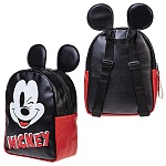 Рюкзак " Hatber " 21,5*27*11,5см Микки Маус, 1 отделение, регулируемые лямки, экокожа