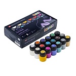 Краски акриловые художественные " Decola " 18цв по 20мл матовые