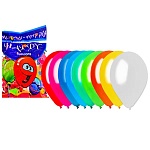 Шар латексный " KWELT " 10"/25см металлик, ассорти