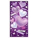 Конверт для денег " Мир открыток " 2-17 Ты супер! Сердечко для тебя! 165*85мм, фольга, текст