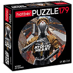 Пазлы " Hatber " 179элементов Atomic Heart d=30см, картонная упаковка