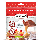 Мешок кондитерский " Komfi " 10шт, 23*45см, европодвес