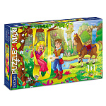 Пазлы " Hatber "  24элемента Premium Maxi Рапунцель 33*48см, картонная упаковка