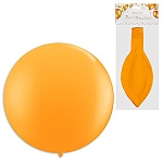 Шар латексный " KWELT " 37"/93см металлик золотой