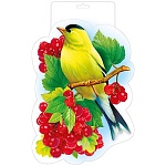 Плакат фигурный " Мир поздравлений " 930 А4 Чиж, с европодвесом