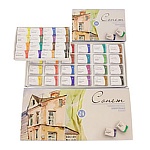 Краски акварельные художественные " Сонет " 24цв, кювета 2,5мл, картонная упаковка