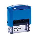 Оснастка для штампа " Trodat " Ideal 47*18мм, цвет корпуса темно-синий