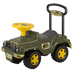 Автомобиль-каталка " Совтехстром " Джип, 53*29*46см, музыкальный руль, картонная упаковка