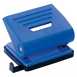 Дырокол на 20л " Dolce Costo " металлический, встроенная линейка, синий