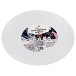 Холст " Vista-Artista " овальный 30*40см на картоне, хлопок, среднезернистый, грунтованный, плотность 280г/м2