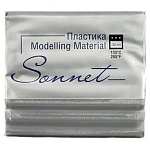 Пластика " Сонет " брус 56гр металлик серебро