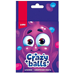 Опыты " Lori " Crazy Balls. Розовые, голубые и фиолетовые шарики, в наборе: химический реактив, пластиковая емкость, пластиковая ложка, перчатки, инструкция.