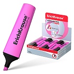 Текстовыделитель 0,6-5,2мм, розовый, V-12 " Erich Krause " картонная упаковка