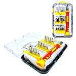 Отвертка с битами " Iron spider " 19в1, пластиковый бокс, европодвес, 8*13*2,5см