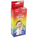 Опыты " Lori " Цветные ярусы, в наборе: химические реактивы, пипетка, пластиковая ёмкость,перчатки,инструкция
