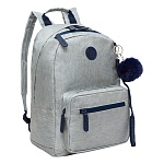 Рюкзак " Grizzly " 27*38*14см серый, 1 отделение, укрепленная спинка, внутренний карман для планшета или ноутбука 13", объемный карман спереди с дополнительным карманом на молнии, карман быстрого доступа сверху, потайной карман на задней стенке, ручка-пет