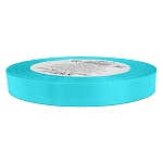 Лента атласная " KWELT " 20мм*22,85м голубая