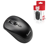 Мышь " SmartBuy " 290AG One беспроводная, оптическая, 4 кнопки, черная, 1600/1200/800 DPI, USB