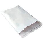 Пакет с клеевым клапаном " deVente " 20*30см 25мкм, белый, непрозрачный, размер клеевого клапана 4см, 100шт