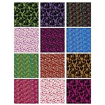 Бумага для декорирования и творчества " Hobby Time " 29*29см 12л №12 Сердечки двухсторонняя, 80г/м2, пакет, европодвес