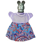 Кукла-перчатка " Русский стиль " Мышка, предназначена для использования в домашнем кукольном театре, от 3лет