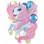 Плакат фигурный " Праздник " 940 А2 Единорог