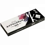 Краски акриловые художественные " Мастер-Класс " 12цв по 18мл, в тубах, картонная упаковка