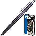 Ручка шариковая автоматическая " Pilot " Super Grip G черная 0,7мм резиновый держатель, чернила на масляной основе, прозрачный корпус, картонная упаковка