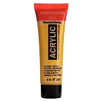 Краска акриловая " Amsterdam " 20мл туба №269 желтая средняя АЗО