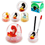 Сувенир-антистресс " KWELT " Змея, ассорти (без возможности выбора дизайна), подставка для ручек, 7*6*7см, картонная упаковка