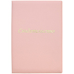 Папка адресная " Attomex " Свидетельство пастель розовая А5, матовая экокожа, тиснение фольгой, пухлая, ПВХ, индивидуальная упаковка