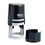 Оснастка для печати " Colop " d=50мм, корпус круглый, цвет корпуса черный, крышка, Printer R50 black