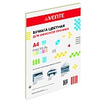 Бумага " deVente " пастель А4 80г/м 50л ассорти 5цв (голубой, желтый, оранжевый, розовый, салатовый)