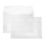 Конверт С5 (162*229мм) ПРАВОЕ ОКНО, белый, отрывная лента, 80г/м, прямой клапан