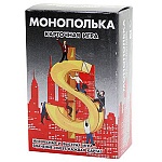 Игра карточная " Задира " Монополька, состав: 108 карточек, картонная упаковка 7*11см