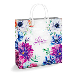 Пакет ПЭ " Интерпак " с пластиковой ручкой МП, 30*30см 150мкм Лорен