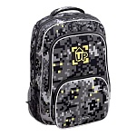 Рюкзак " Erich Krause " 44*33*22см ErgoLine 20L Pixel Game, серый, эргономичная спинка, 1 отделение, два внешних кармана на молнии, 2 боковых кармана на резинке, светоотражающие элементы, регулируемые лямки