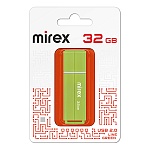Флеш-диск " Mirex " 32GB Line зеленый USB 2.0