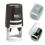 Оснастка для печати " Colop " d=41,5мм, корпус круглый, цвет корпуса черный, бокс, Printer R40/Box black