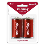 Батарейка " Smartbuy " LR20/2B алкалиновая, блистер