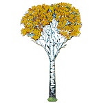 Набор оформительский " Империя поздравлений " 994 Русская березка, без отделки