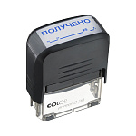 Штамп стандартный " Colop " Получено дата, цвет корпуса в ассортименте (без возможности выбора цвета), Printer C20