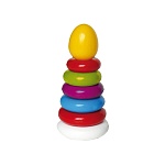 Пирамида " Совтехстром " пластиковая 22см, 7 деталей, в сетке 10,5*22см