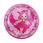 Набор тарелок " Миленд " d=17см, флоупак, Чудесная фея, в наборе 6шт